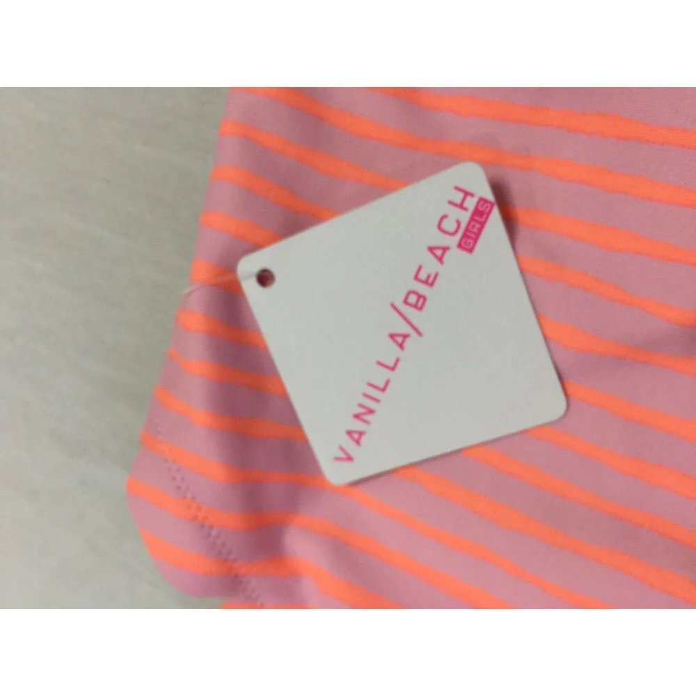 NWT VANILLA BEACH GIRLS SWIMSUIT ONE PIECE SIZE XL
